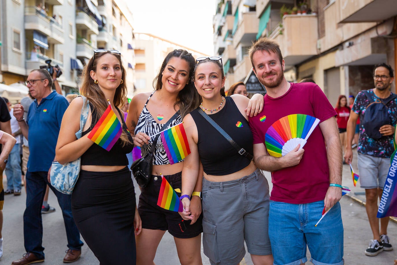 El Orgullo protesta contra la entrada de la ultraderecha en el gobierno de Orihuela