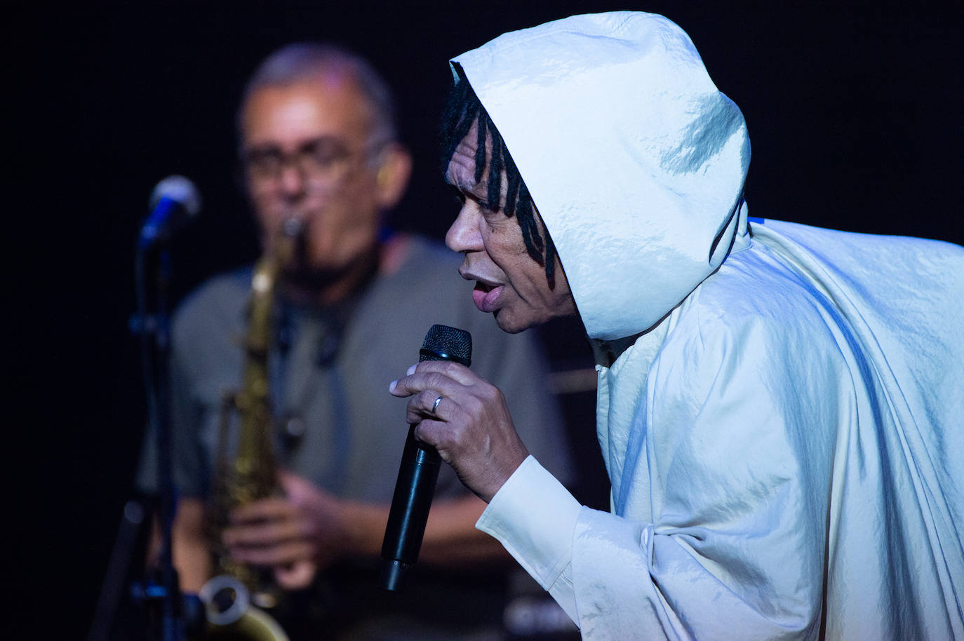 El concierto de Djavan en el Festival Internacional de Jazz de San Javier, en imágenes