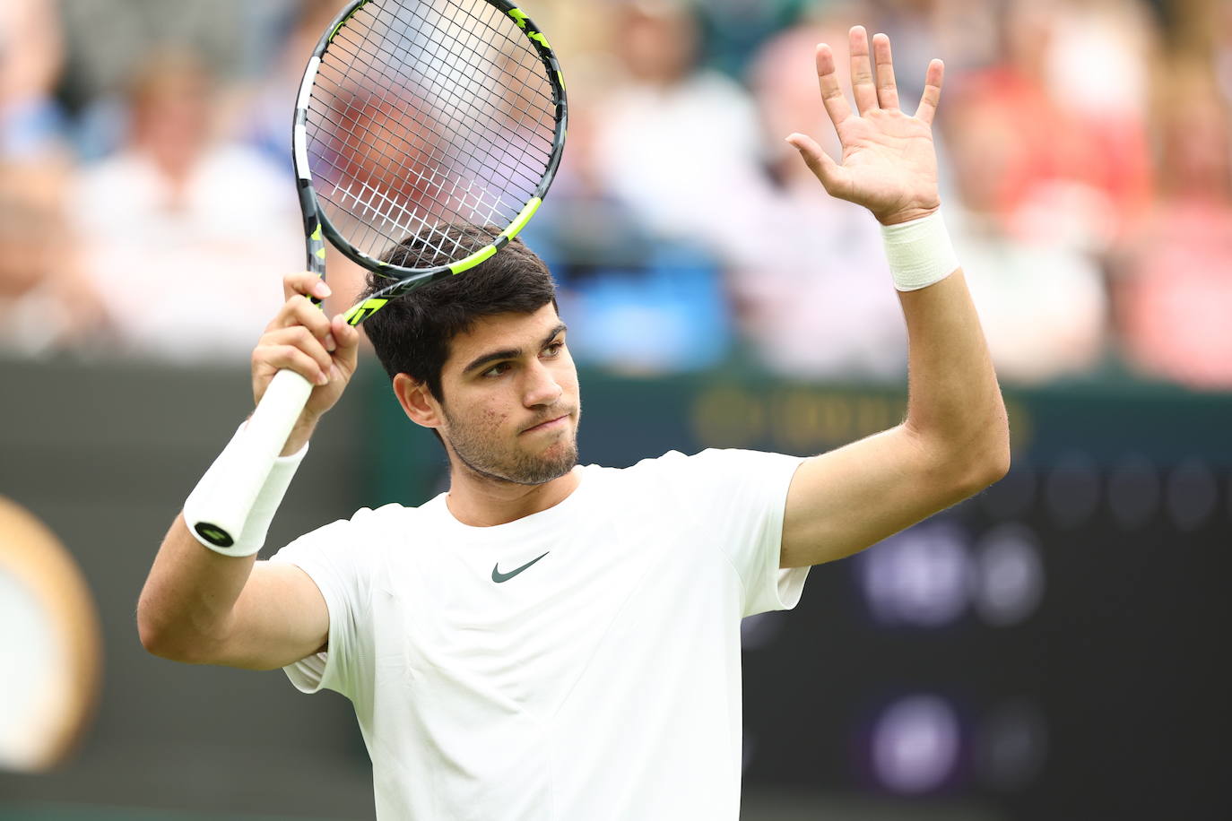 Alcaraz despega en Wimbledon