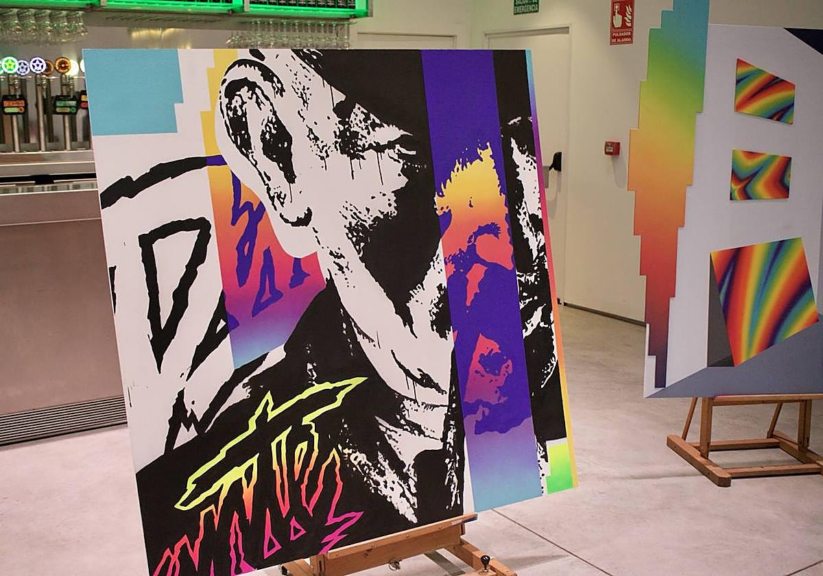 Subasta benéfica de arte, en imágenes