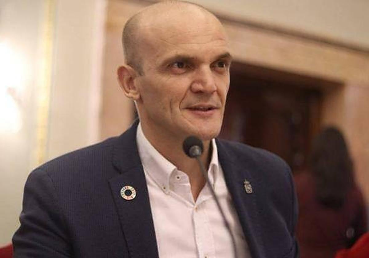 Enrique Lorca, concejal socialista en el Ayuntamiento de Murcia.