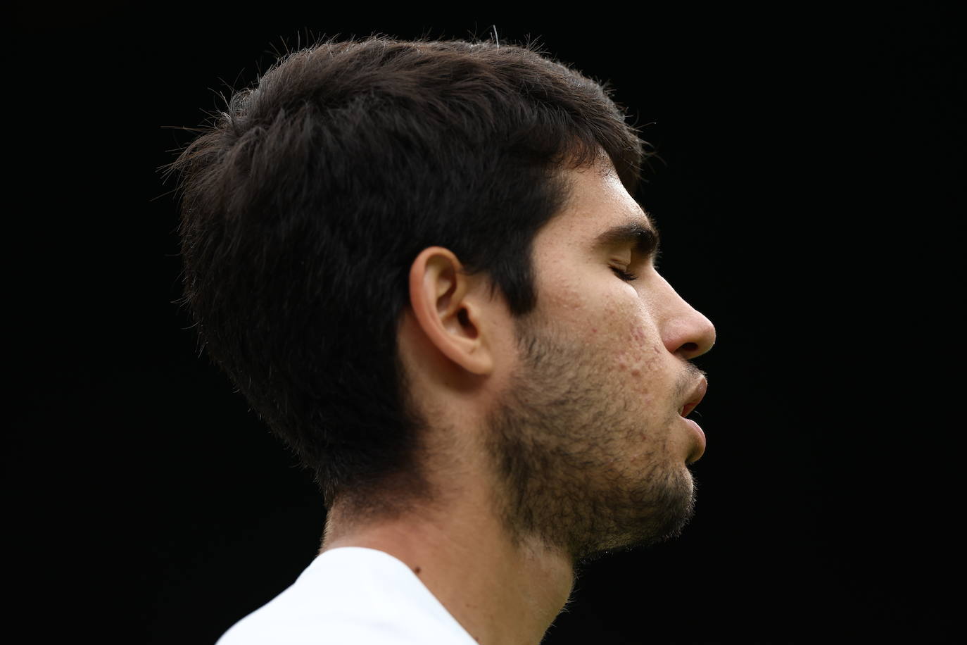 El partido entre Carlos Alcaraz y Jarry en Wimbledon, en imágenes