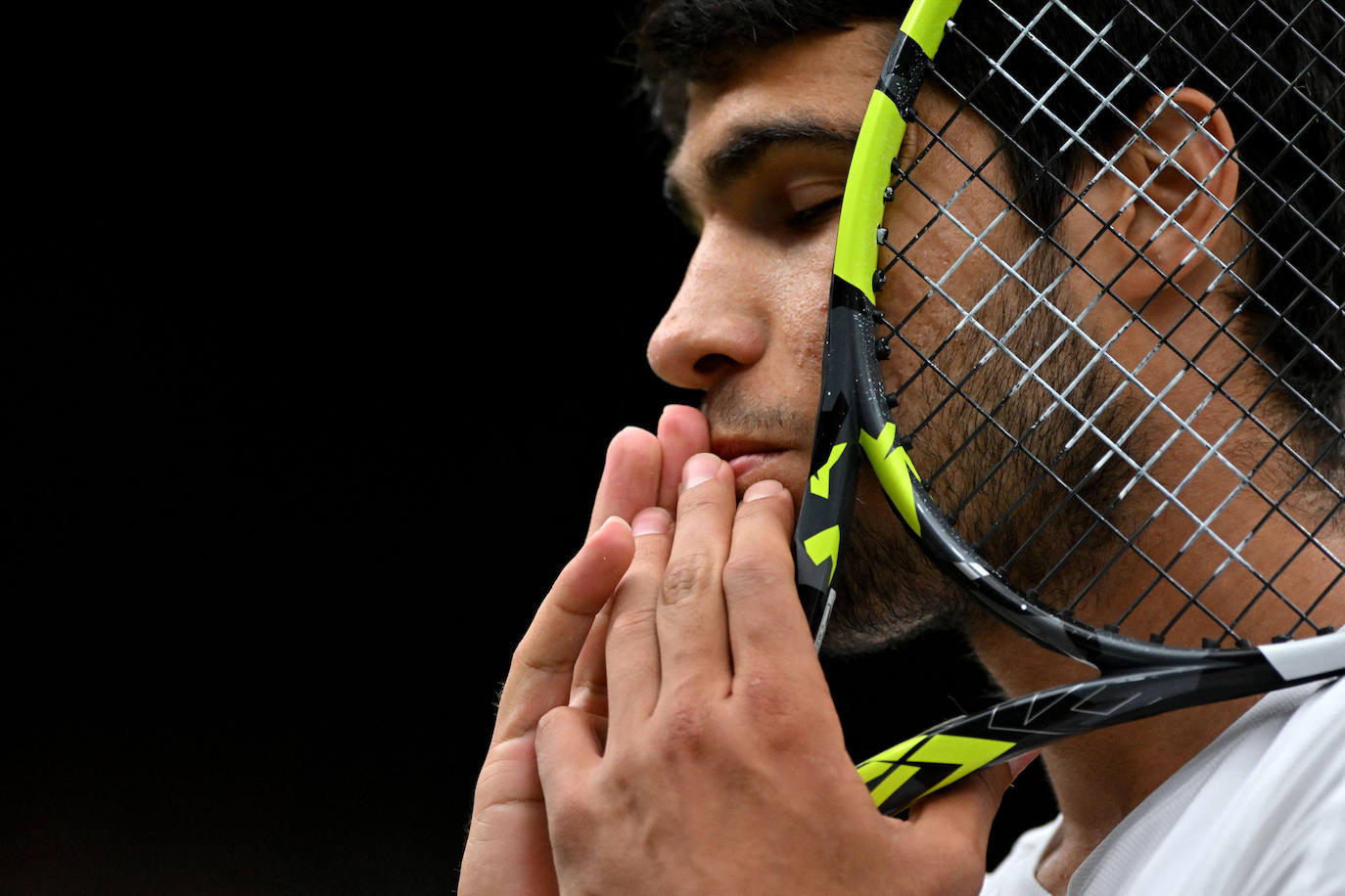 El partido entre Carlos Alcaraz y Jarry en Wimbledon, en imágenes