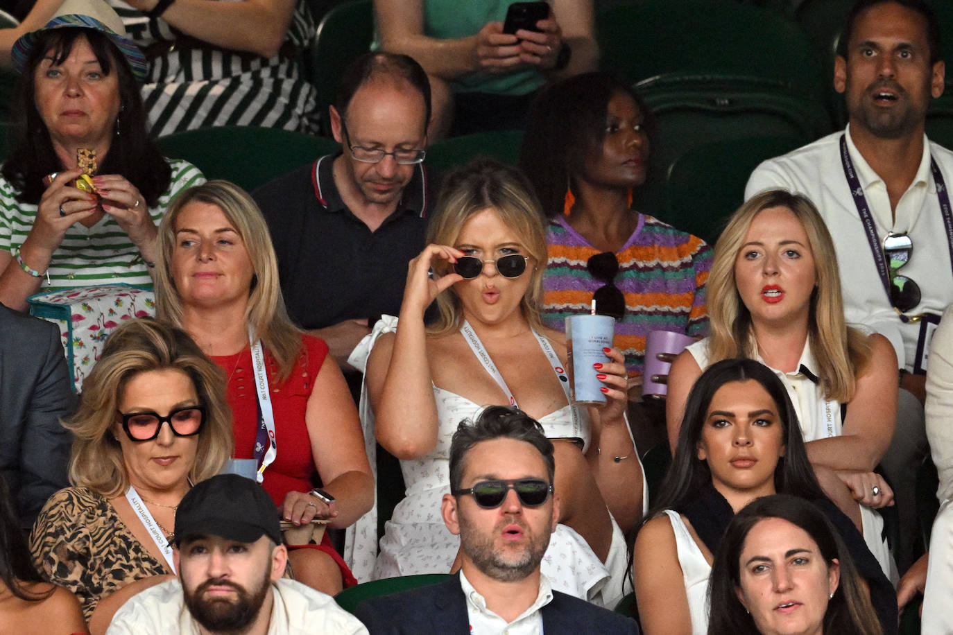 El partido entre Carlos Alcaraz y Jarry en Wimbledon, en imágenes