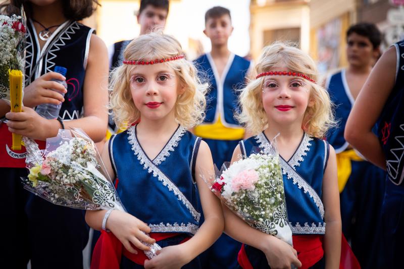 Así ha sido la ofrenda de flores a las Santas Justa y Rufina