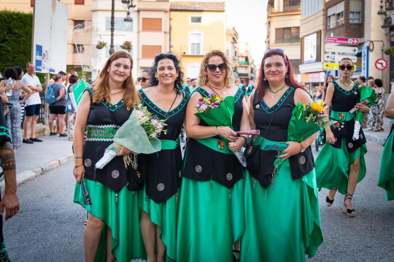 Así ha sido la ofrenda de flores a las Santas Justa y Rufina