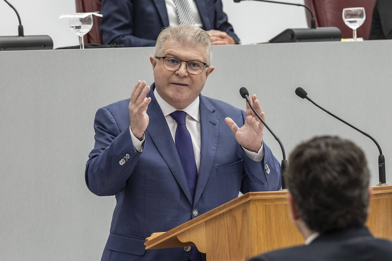 La segunda votación del debate de investidura, en imágenes