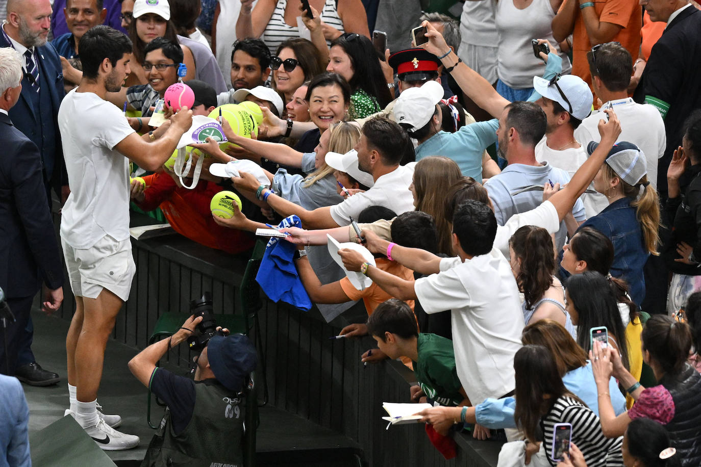 Las imágenes del partido Carlos Alcaraz y Matteo Berrettini
