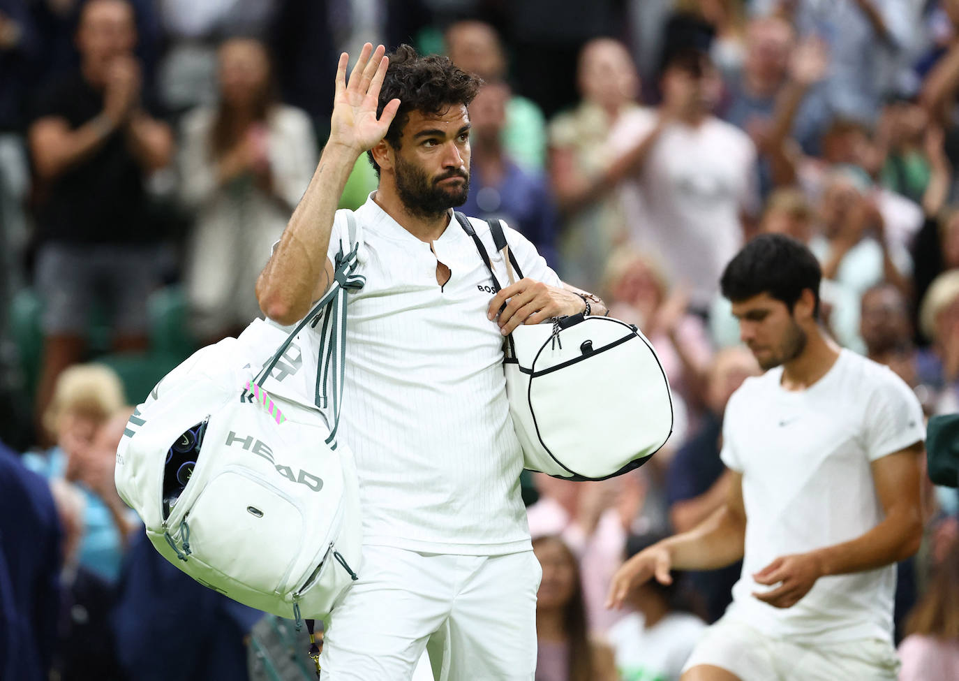 Las imágenes del partido Carlos Alcaraz y Matteo Berrettini