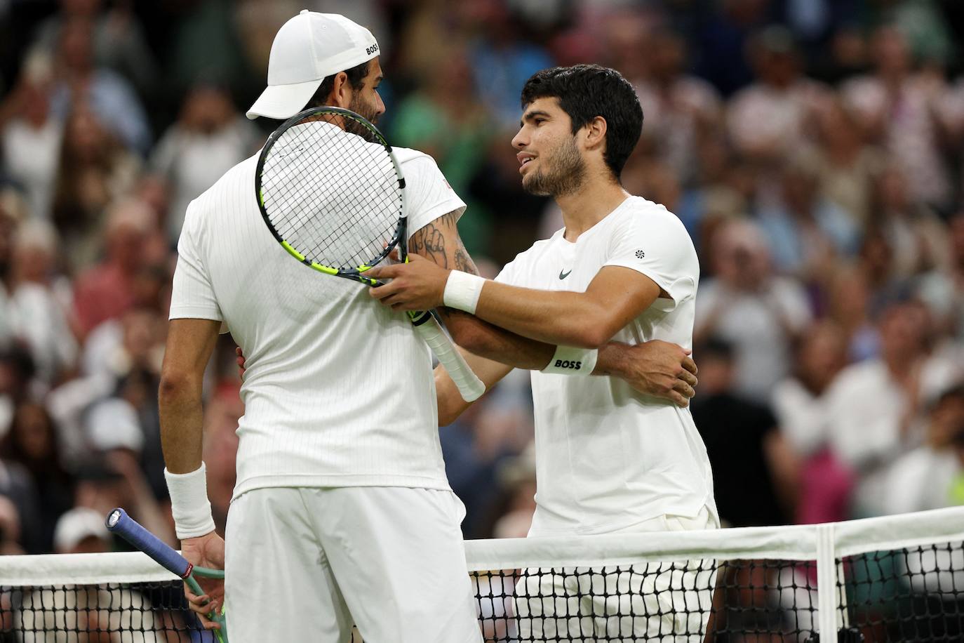 Las imágenes del partido Carlos Alcaraz y Matteo Berrettini