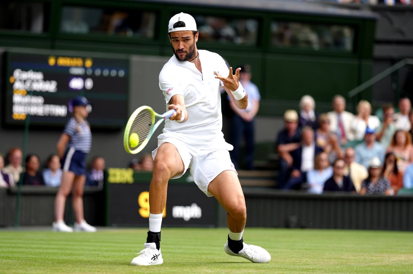 Las imágenes del partido Carlos Alcaraz y Matteo Berrettini