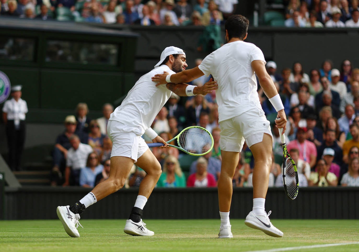 Las imágenes del partido Carlos Alcaraz y Matteo Berrettini