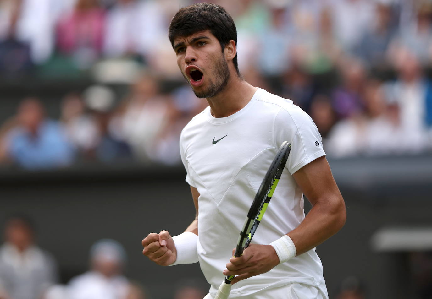 Las imágenes del partido Carlos Alcaraz y Matteo Berrettini