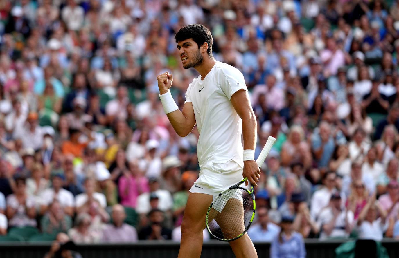 Las imágenes del partido Carlos Alcaraz y Matteo Berrettini