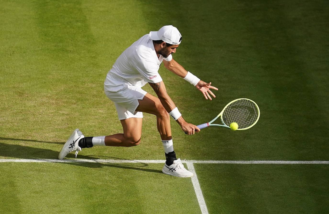 Las imágenes del partido Carlos Alcaraz y Matteo Berrettini