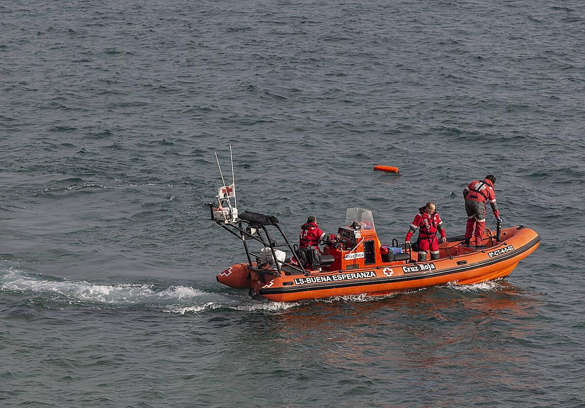 Una embarcación de Cruz Roja, en una imagen de archivo.