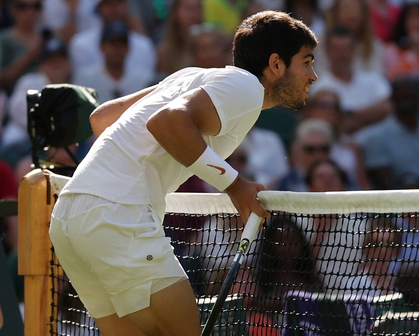 Las imágenes del partido Alcaraz-Rune en Wimbledon