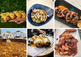 Sabores con los pies en la arena