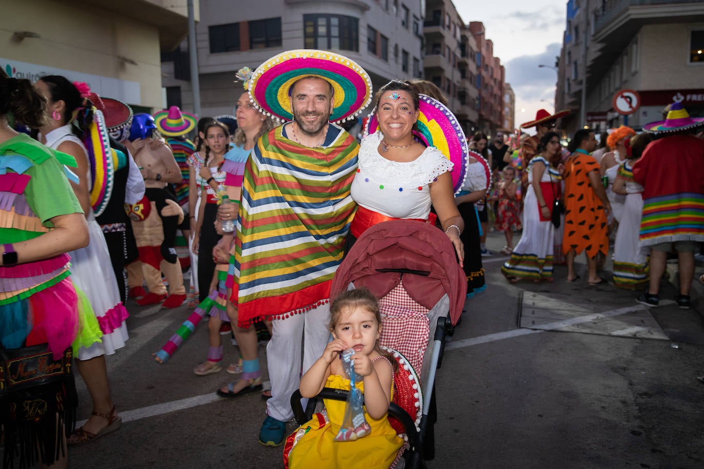 Así fue el desfile de la retreta