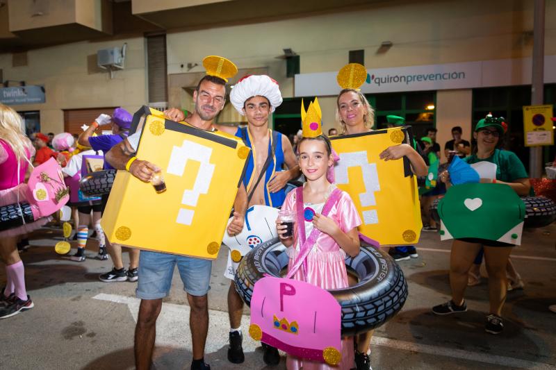 Así fue el desfile de la retreta