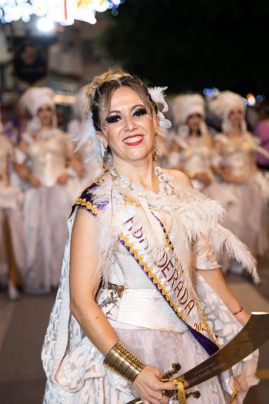 Así fue el desfile de entrada mora