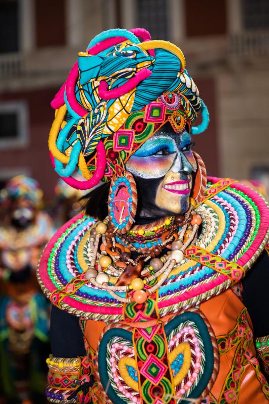 Así fue el desfile de entrada mora