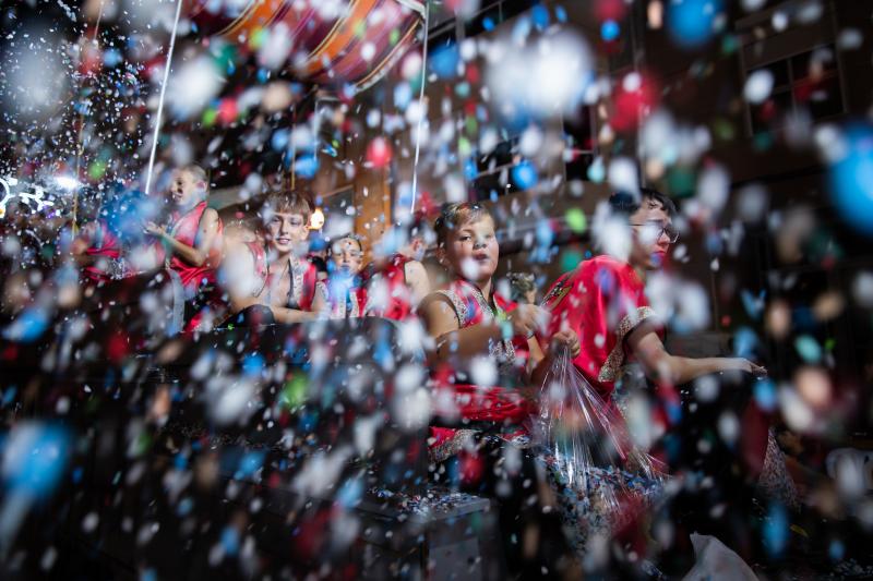 Así fue el desfile de entrada mora