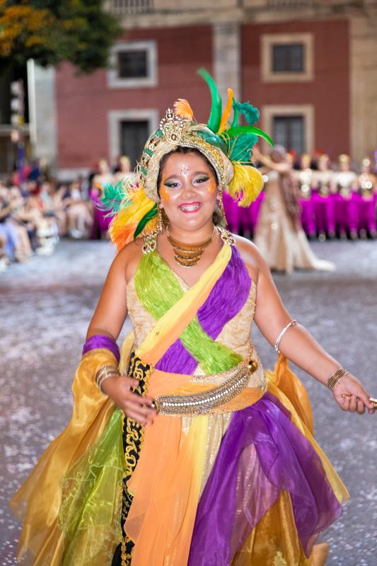 Así fue el desfile de entrada mora