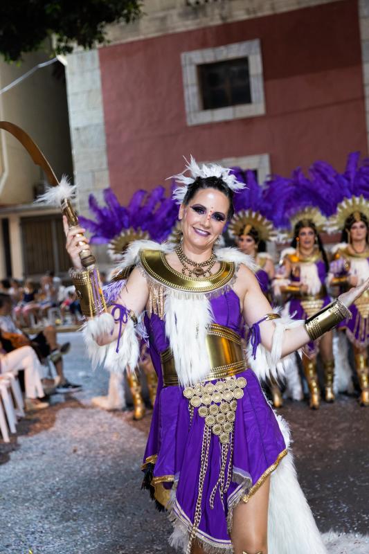 Así fue el desfile de entrada mora