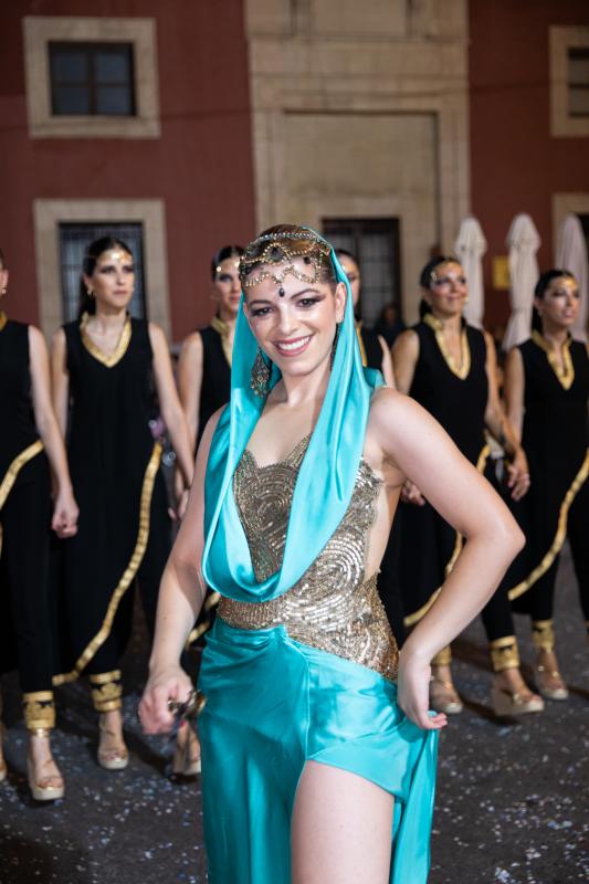 Así fue el desfile de entrada mora