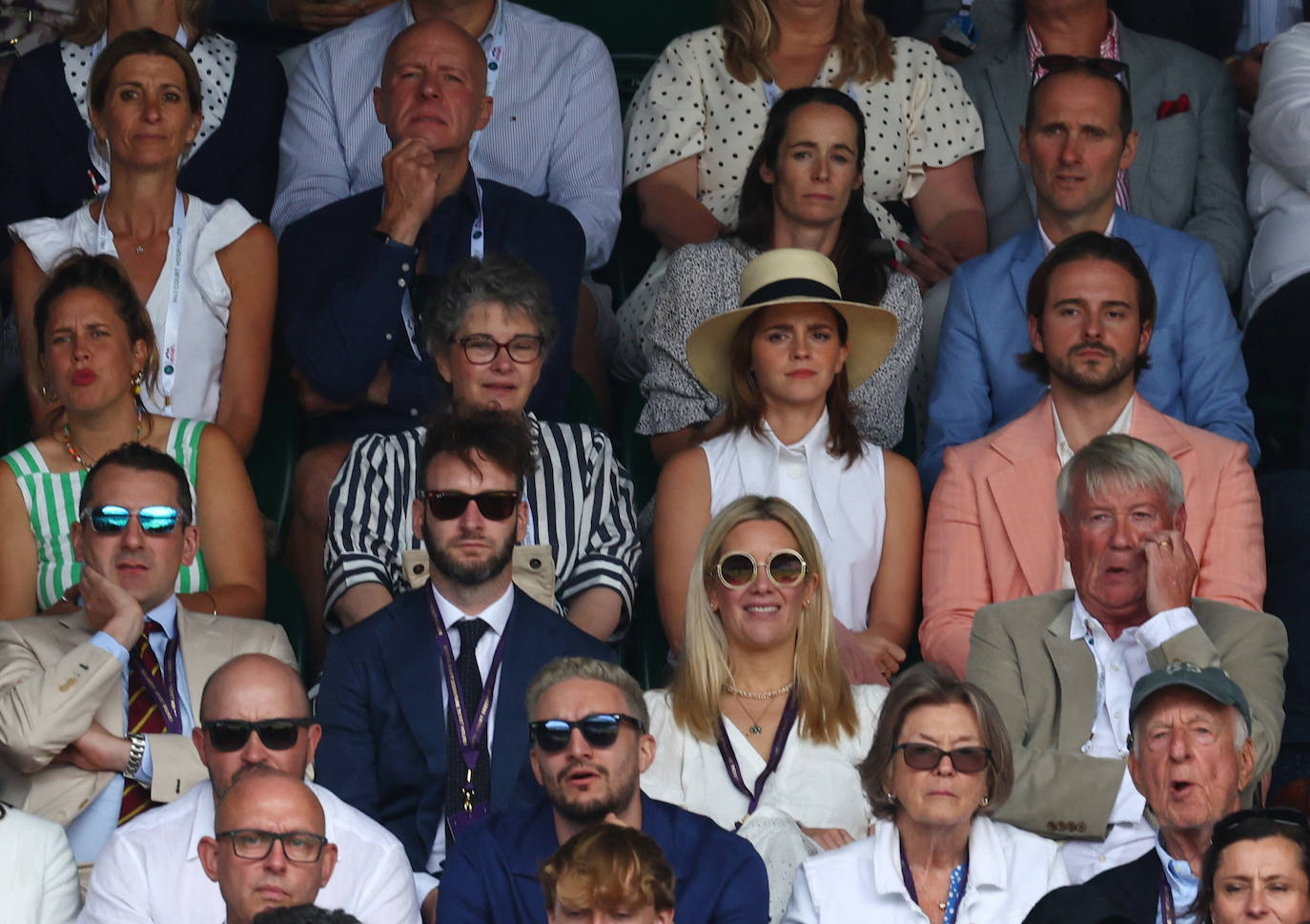 La final de Wimbledon entre Carlos Alcaraz y Novak Djokovic, en imágenes