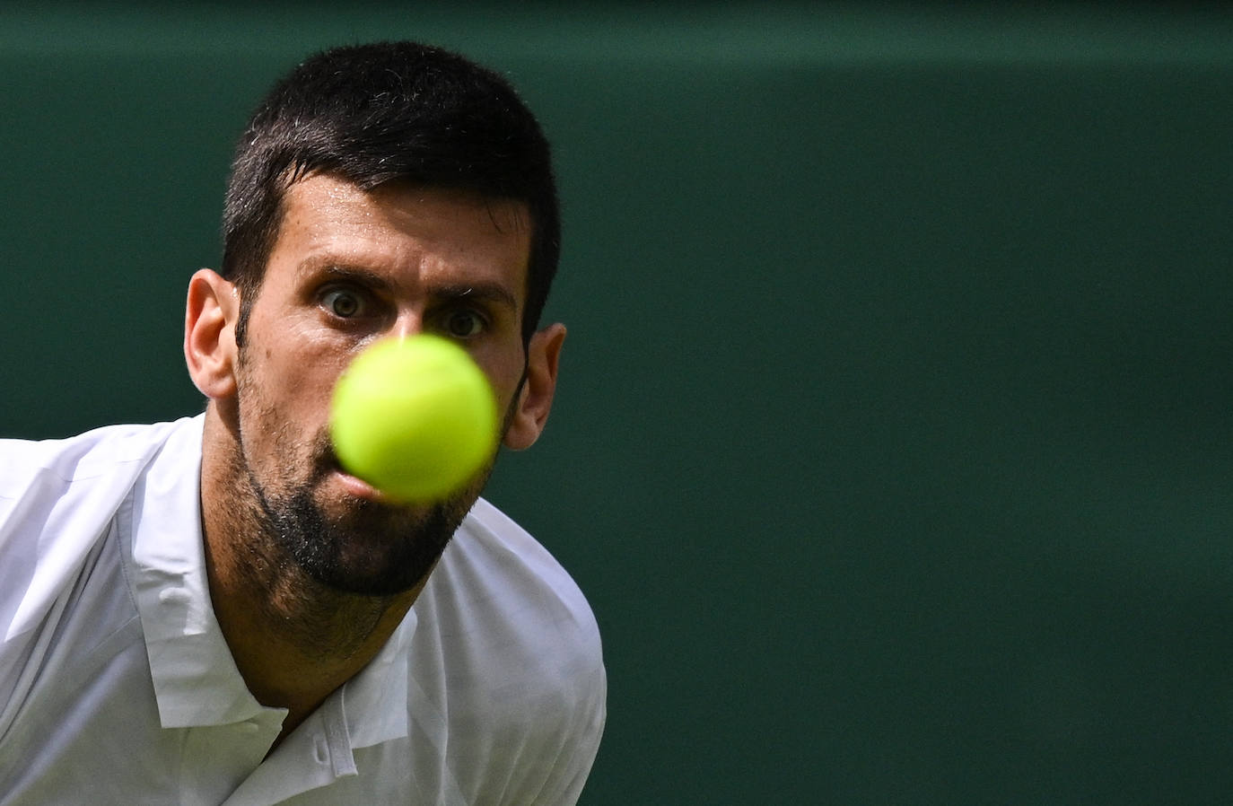 La final de Wimbledon entre Carlos Alcaraz y Novak Djokovic, en imágenes