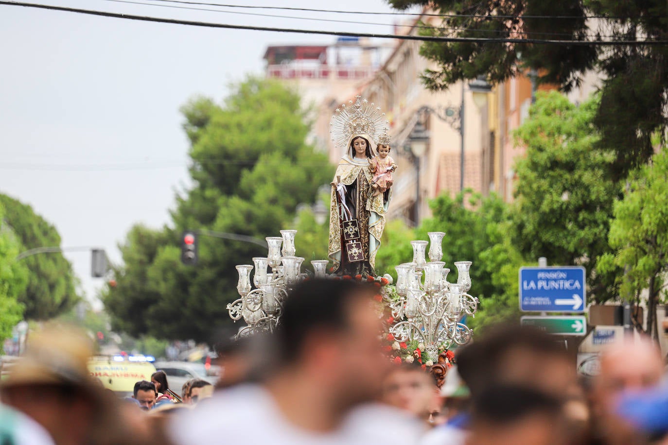 Procesión marítima de la Virgen del Carmen en Lo Pagán, en imágenes