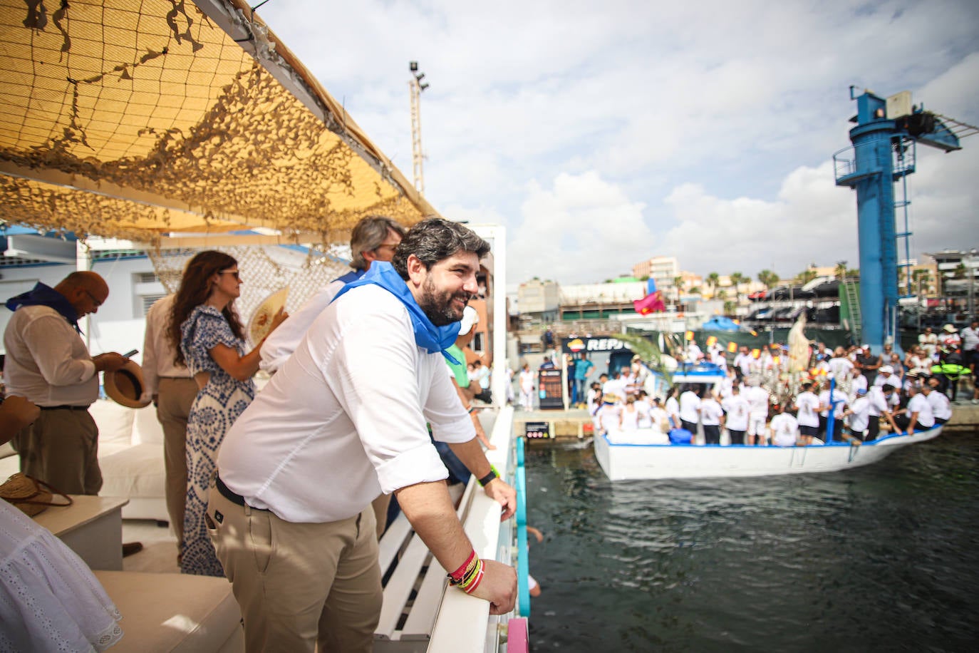 Procesión marítima de la Virgen del Carmen en Lo Pagán, en imágenes