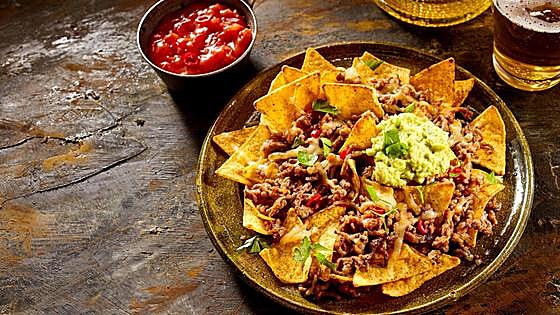 Nachos enchilados