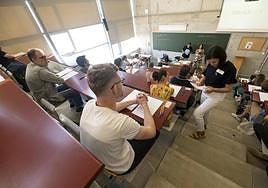 Imagen de archivo de oposiciones de Secundaria y resto de cuerpos 2023.