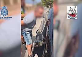 Imágenes de la detención del fugitivo polaco.