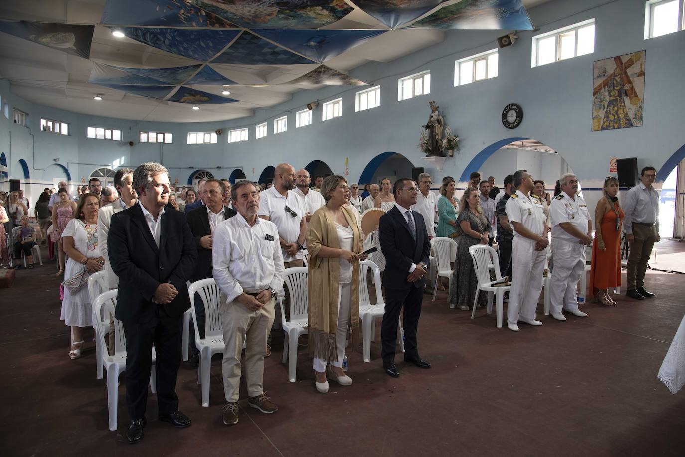 Procesión marinera de la Virgen del Carmen en Cartagena