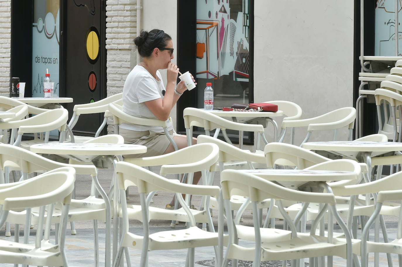 Los termómetros se disparan en la Región de Murcia