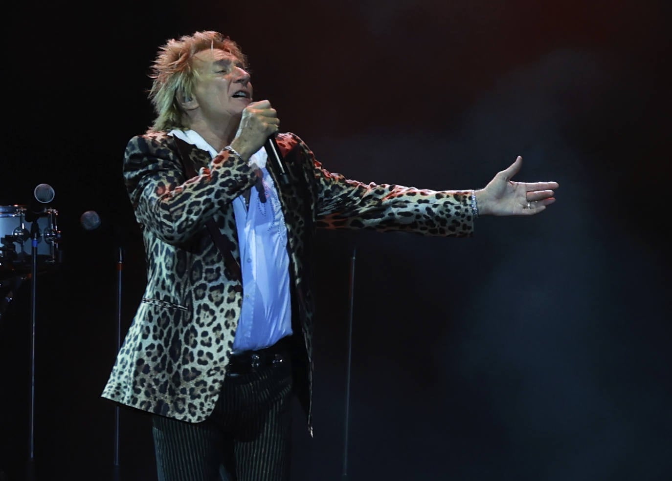 Las imágenes del concierto de Rod Stewart en Murcia