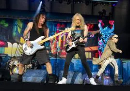 Iron Maiden volvió a demostrar en Murcia que sigue en plena forma, funcionando como la maquinaria bien engrasada que siempre ha sido.