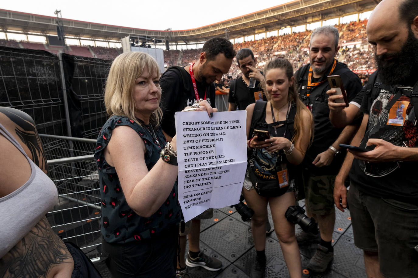 Las imágenes del concierto de Iron Maiden en Murcia