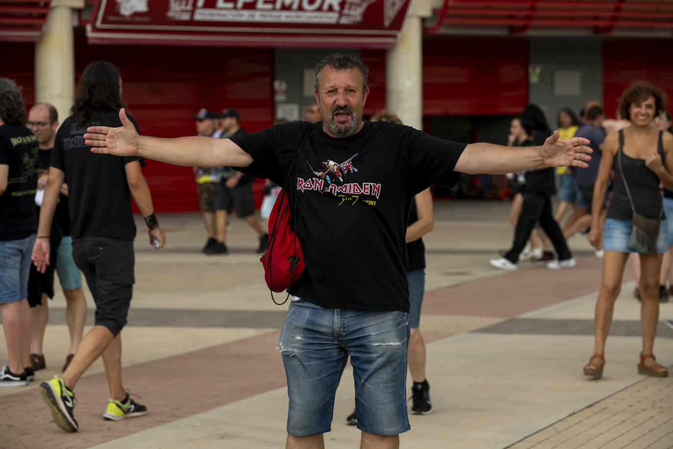Las imágenes del concierto de Iron Maiden en Murcia