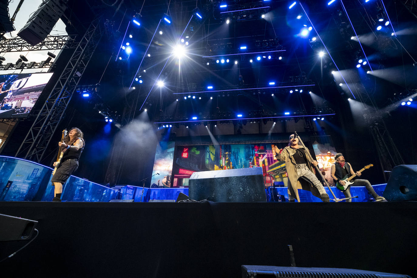 Las imágenes del concierto de Iron Maiden en Murcia