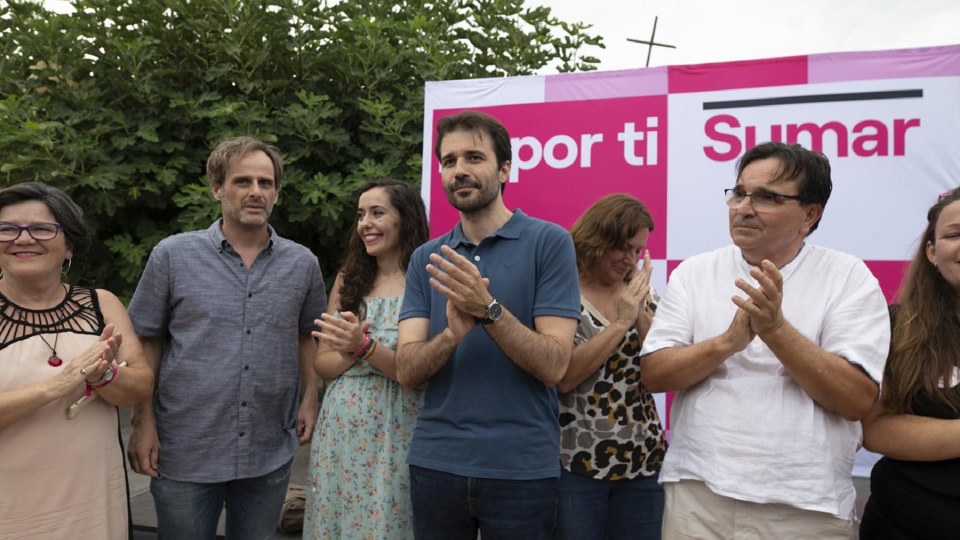 Javier Sánchez Serna defends that only with a strong Sumar will there be a majority of the left