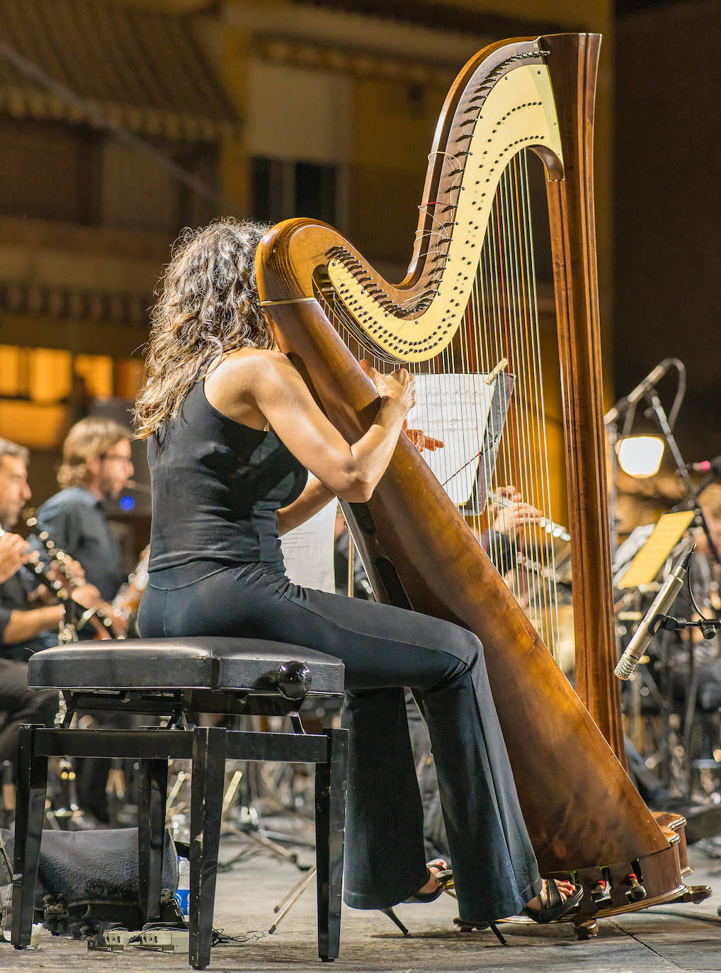 El concierto de la Orquesta Sinfónica en Blanca, en imágenes