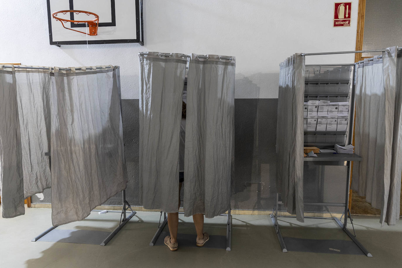 El domingo electoral en la Región de Murcia, en imágenes