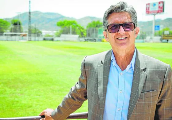 Chendo, en su reciente visita a la Ciudad Deportiva Gómez Meseguer de Cartagena.
