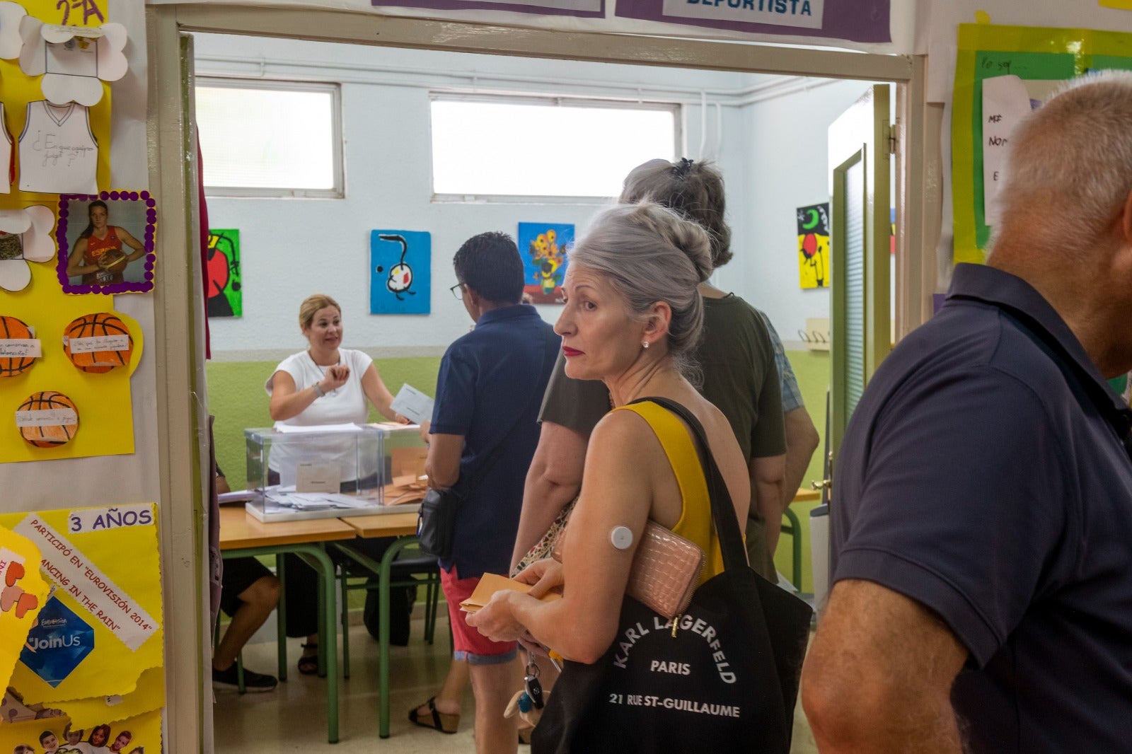 El domingo electoral en la Región de Murcia, en imágenes