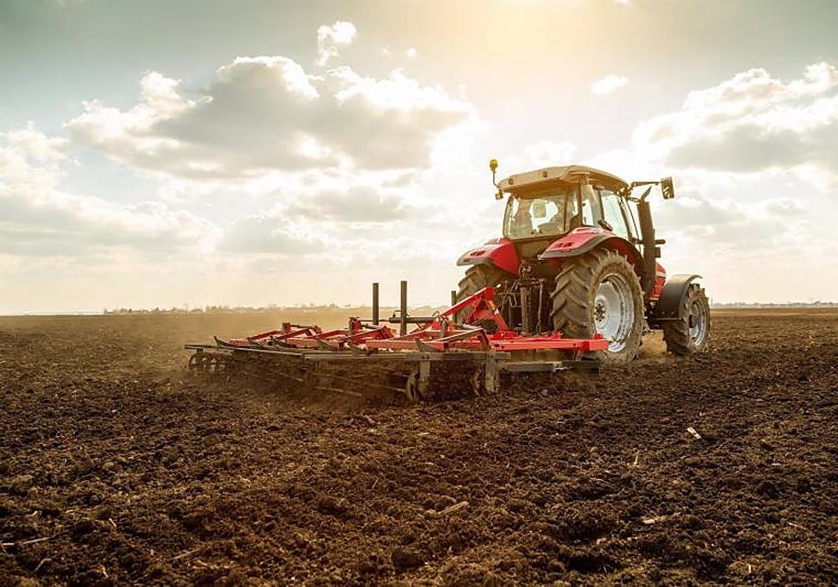 Un tractor, en una imagen de archivo.